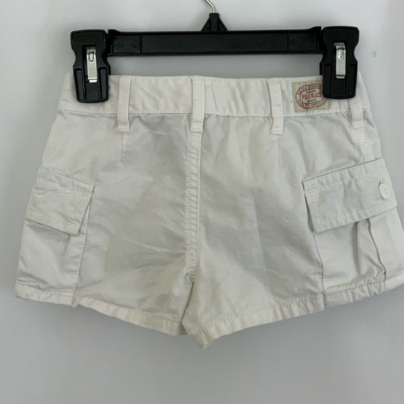 Girl’s Polo Ralph Lauren White Shorts - Picture 2 of 4